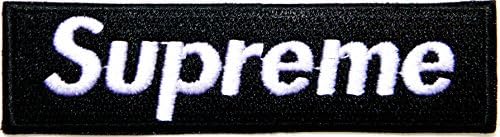 Supreme Logo Sign Patch Sew Iron on Applique Embroidered T shirt Jacket Costume Gift BY SURAPAN