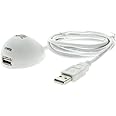 Cablemax 6ft. USB 2.0 Docking Extension Cable PC and Mac