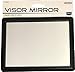 Black Visor Vanity Mirror Pack of 2