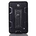 Galaxy Tab 4 7.0 Case, Magicsky 3in1 Heavy Duty Hybrid Shockproof Armor Kickstand Case for Samsung Galaxy Tab 4 7.0 T230 /T231/ T235 Galaxy Tab 4 Nook Cover - Black/Black