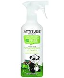 ATTITUDE Natural Care, Hypoallergenic Toy and Surface Cleaner, Fragrance Free, 16 Fluid Ounce