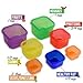 Trendy Cooks Portion Control Containers/Kit for Weight Loss With Complete E-Guide, Leak Proof, Ideal Food Storage Containers for Meals & Diet, Suitable as Lunch Boxes & Food Savers, Get Fit Today, 7 Piece
