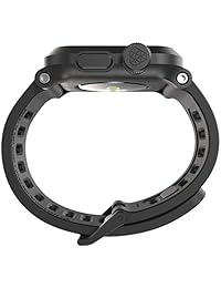 Lunatik EPIK funda de policarbonato y correa de silicona para Apple Watch, color blanco blanco, Negro Negro