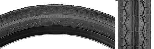 Sunlite Street Tires, 20 x1.75", Black/Black
