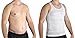 Roc Bodywear Men's Slimming Body Shaper Compression Shirt,Slim Fit Undershirt Shapewear Mens Shirts Undershirts. USA COMPANY!
