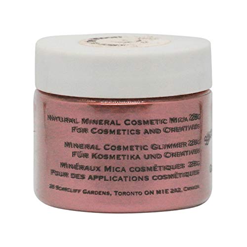 Slice of the Moon: Wine Red Mica Powder 28g, Natural Mineral Mica, Cosmetic Grade for Lipstick Lip Gloss Bath Bombs Epoxy Resin Face Blush Powder Eye Pencil Dye Pigments Candle Making