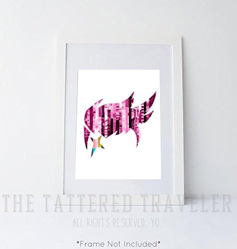 Overwatch Zarya Hair Magazine Strip Art Print