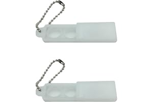 Portable Rechargeable Battery Case with PP Compartments Holds 10/312/13/675 Size Batteries PP Battery Case for Hearing Device