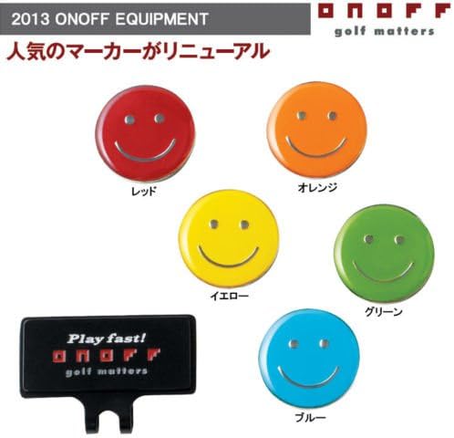 [ONOFF] golf ball marker 2013 model color:BLUE from japan