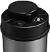 Gourmia GCC9325 Vacuum Sealed Coffee Canister Ð Stainless Steel Food Storage Container with Built-In Sealer and Date Indicator to Track Freshness Ð Protects from Heat, Moisture, UV Lights and More