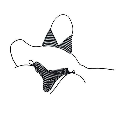 SunniMix 1:6 Bikini Set Kit Suit Bra&Briefs for 12inch Body Action Figure Accessories