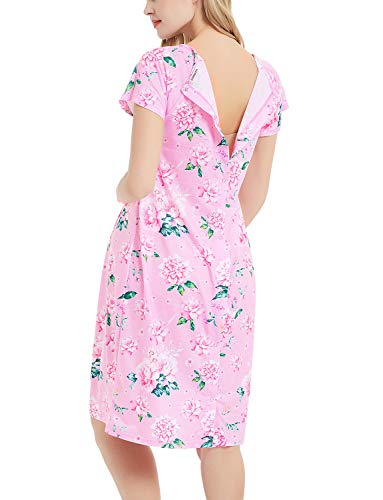 GINKANA Labor and Delivery Maternity Hospital Gown and Pillowcase Set for Maternity Hospital Nursing