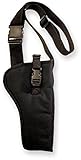 Bulldog Cases Right Hand Black Bandolier Holster Size 14 (Fits Most Revolvers with 5 - 6 1/2-Inch Barrels, S & W K,L,N Frame)