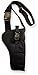 Bulldog Cases Right Hand Black Bandolier Holster Size 14 (Fits Most Revolvers with 5 - 6 1/2-Inch Barrels, S & W K,L,N Frame)
