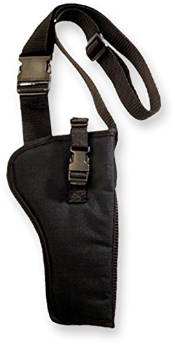 Bulldog Cases Right Hand Black Bandolier Holster Size 14 (Fits Most Revolvers with 5 - 6 1/2-Inch Barrels, S & W K,L,N Frame)