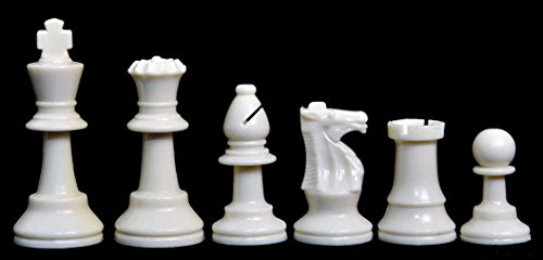 Analysis Plastic Chess Set - Pieces Only - 2.5" King - by The House of Staunton