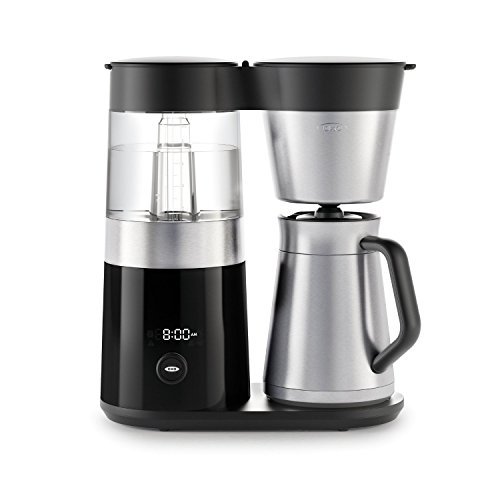 Click Here to See More Images OXO On Barista Brain 9 Cup Coffee Maker (with 4 Ounce Silver Canyon Coffee)