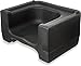 Carlisle Paddles 7114-103 Plastic Dual Seat Restaurant-Style Booster Chair, Black