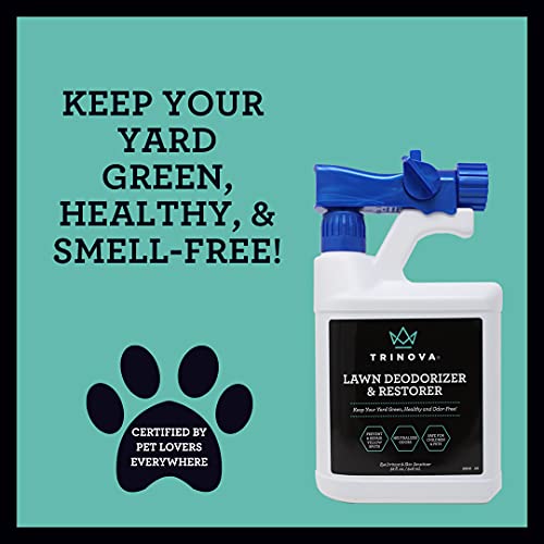 TriNova Outdoor Lawn Deodorizer & Restorer Eliminates Dog, Puppy