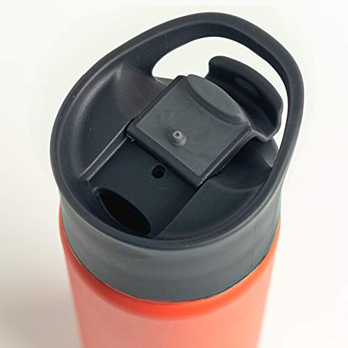 The Tea Spot Mountain Tea Tumbler - Travel Bottle with Tea Infuser for Loose Leaf Tea or Iced Coffee - 16oz, Sunset Red… - Image 6