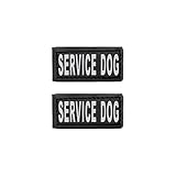 Hook Patches for Harness - Service Dog, Emotional Support, In Training, Service Dog In Training, and Therapy Dog Patches, by Industrial Puppy