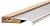 M-D Building Products 78600 1-1/8-Inch by 5-5/8-Inch - 36-Inch TH394 Adjustable Aluminum and Hardwood Sill Inswing, Mill