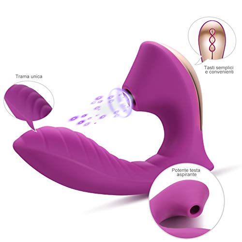 Massaggiatore-portatile-Loveryoyo-ricarica-tramite-connessione-USB-silicone-completamente-medico-impermeabile-al-100