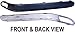 OE Replacement Mercedes-Benz C230/C240/C320 Front Driver Side Bumper Impact Strip (Partslink Number MB1058104)