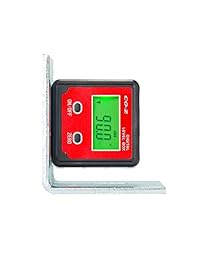 co-z retroiluminación transportador de ángulos Digital nivel bisel calibre medidor de ángulos inclinómetro ángulo calibre con apagado automático, base magnética para sierra de inglete prueba, reparación de automóviles, ángulo de medición