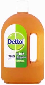 Dettol Original Liquid Antiseptic Disinfectant 500ml Pack of 12