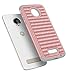 Moto Z Play Case, Cimo [Shockproof] Heavy Duty Shock Absorbing Protection Cover for Motorola Moto Z Play Droid (2016) - Rose Gold