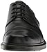 ECCO Men's Helsinki Cap Toe Oxford, Black, 43 EU/9-9.5 M US