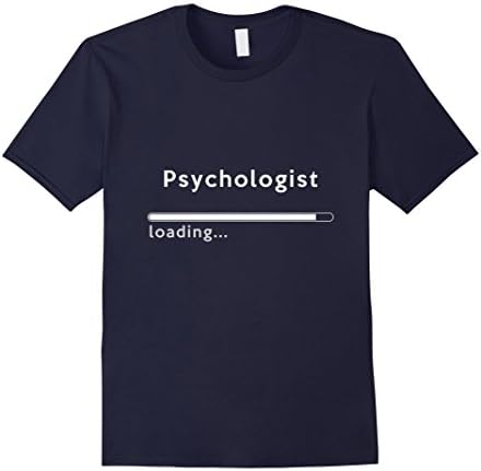 Men's Funny Psychology Freshman T Shirt for College Psychologist Large Navy