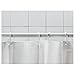 IKEA RINGSJON CLEAR SHOWER CURTAIN RINGS 24 PCS