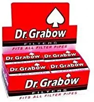 Dr. Grabow Pipe Filters - 12 Boxes of 10 Filters