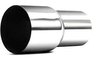 Universal 2.5" ID to 3" ID Exhaust Pipe Adapter Connector Reducer 304 Stainless Steel 2.5 Inch to 3.0 Inch 2 1/2” ID to 3.0” 