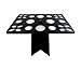 Benjabelle Sunflower Brush Tree (Black)