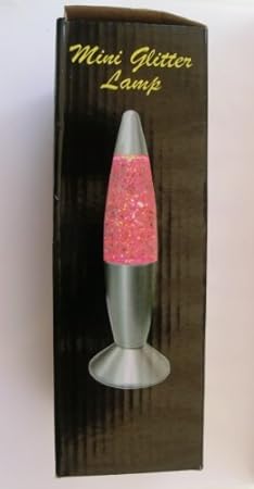 Glitter-Lampe mit LED-Farbwechsler *