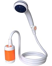 Laserbeak Doccia Portatile Doccia Campeggio Doccia esterna,Batteria Incorporata 4800mAh,Elettrico Handheld Ricaricabile Doccia,Pompare acqua nella corrente doccia