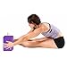 JEFlex Yoga Block EVA High Density Comfortable Foam, Exercise Fitness Bricks, Eco-Friendly and Lightweight, 2-Pack, Purple