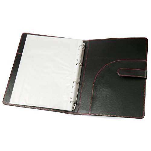 H&S 40 Pockets A4 Presentation Folder Ring Binder Document File Folder