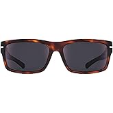 Kaenon Mens Silverado Square Polarized Sunglasses (Matte Tortoise, Ultra Grey 12%)