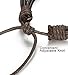 LOLIAS 24 Pcs Woven Leather Bracelet for Men Women Cool Leather Wrist Cuff Bracelets Adjustable