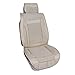 Qbedding Soothing Drive All Season Universal Fit Breathable Car Seat Cover (Plaid, One Piece)