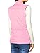 Allegra K Women's Puffer Vest Stand Collar Lightweight Gilet Quilted Zip Vest Medium Pink