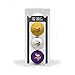 Team Golf NFL Minnesota Vikings 3 Golf Ball Pack Regulation Size Golf Balls, 3 Pack, Full Color Durable Team Imprint