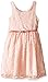 Marmellata Girls' Lace Dress with Illusion Neckline