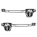 Outside Outer Chrome Door Handles Pair Set Front Replacements for Chevrolet GMC SUV Pickup Truck 6272581 6272582