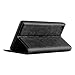 Cadorabo Book Case Compatible with Sony Xperia Z3 in Night Black - with Magnetic Closure, Stand Function and Card Slot - Wallet Etui Cover Pouch PU Leather Flip