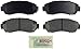 BOSCH BE1089 Blue Semi-Metallic Disc Brake Pad Set - Compatible With Select Acura RDX; Honda Accord Crosstour, Crosstour, CR-V, Odyssey; FRONT